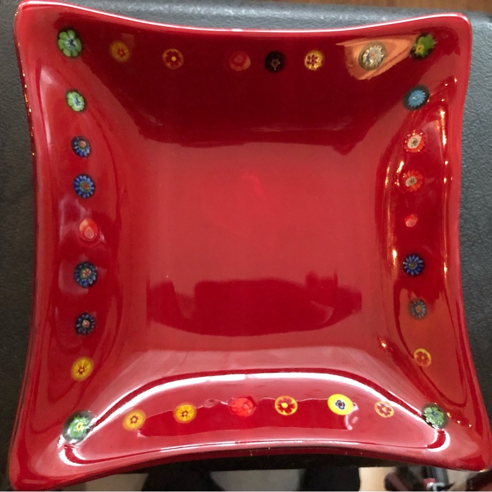 ✨Gorgeous original fused glass (fired in large kiln) Artwork created by myself!